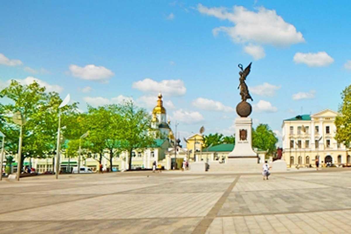 Modern Luxury Studio In The Center Of Kharkiv At Konstitutsii Square Exterior photo